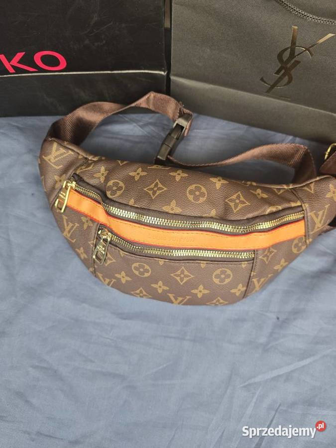 Nerka lv brązowa lampas monogram louis vuitton Wadowice