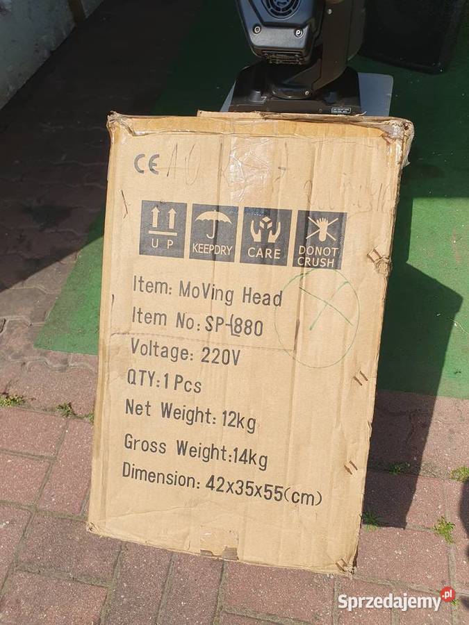 Głowica ruchoma Laser 3 kolory DMX Pozostałe warmińsko-mazurskie