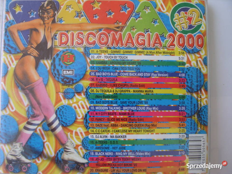 SKLAD CD DISCOMAGIA 2000 2 CD Płyty i kasety Wołów