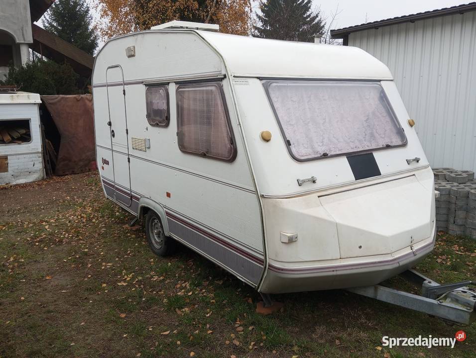 Przyczepa kempingowa na budowę działkęstróżówka Bydgoszcz