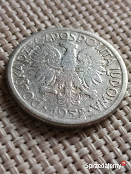 Sprzedam monete 2 zl 1958 r xdcxdd Chełm