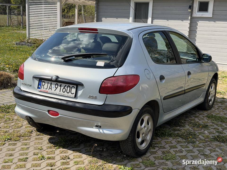 Peugeot 206 AUTOMAT 14 benzyna 2001 serwisowany Jarosław