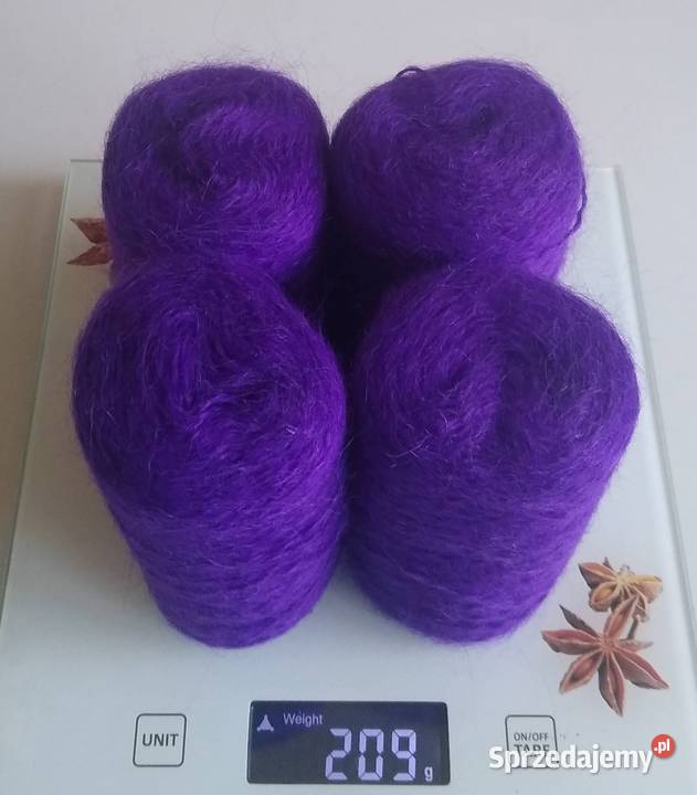 Włóczka moher 25 wełna 25 akryl 50 209 g Gdańsk