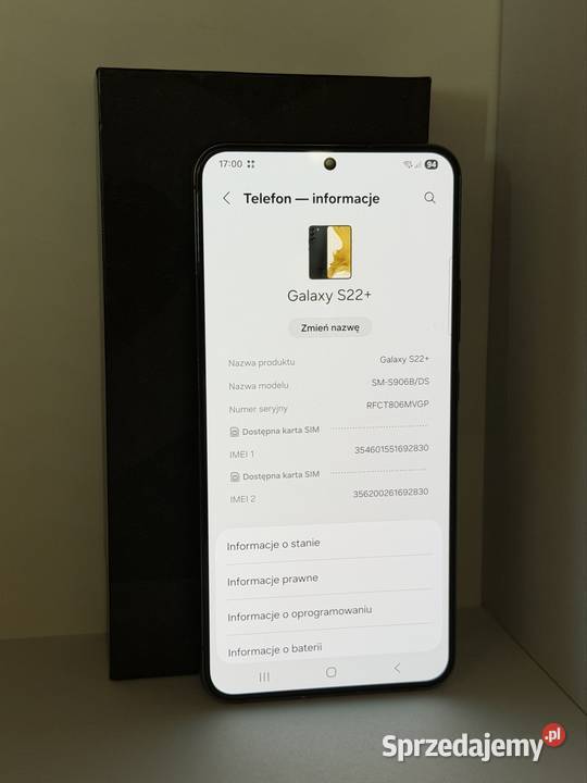 Samsung Galaxy S22 128GB Czarny Kalisz
