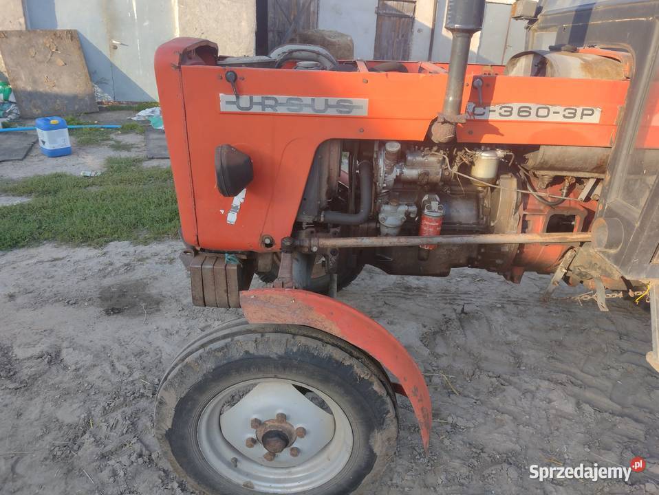 Ciągnik ursus C360 3p Perkins nieuszkodzony podlaskie Chludnie