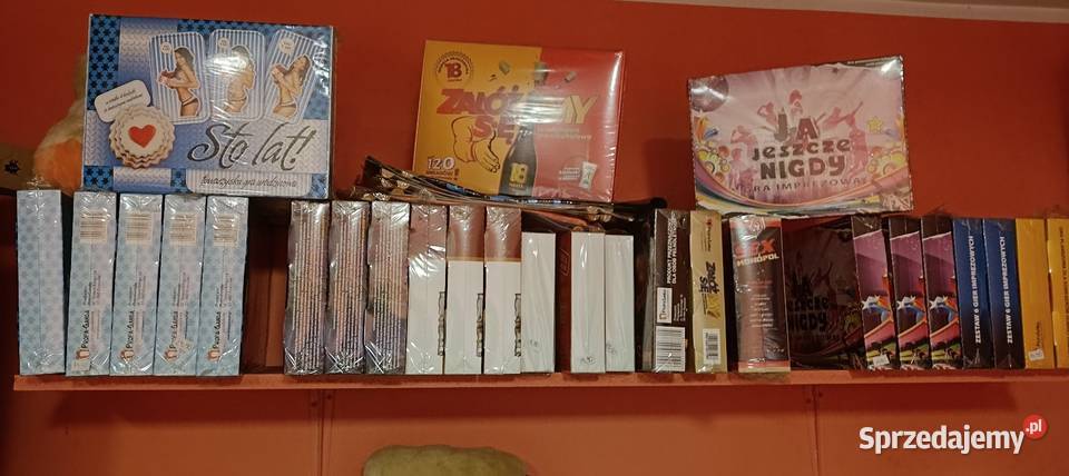 Likwidacja sklepu z gadżetami imprezowymi 18 Samodzielna gra Środa Wielkopolska