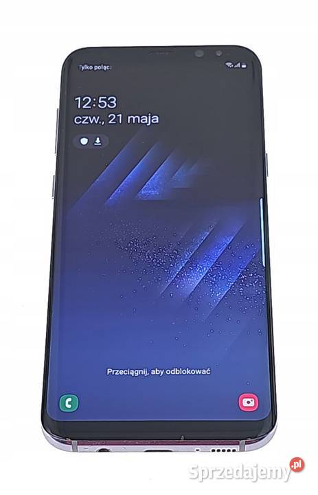 Samsung S8 S8plus Orchid Gray pudelko brak