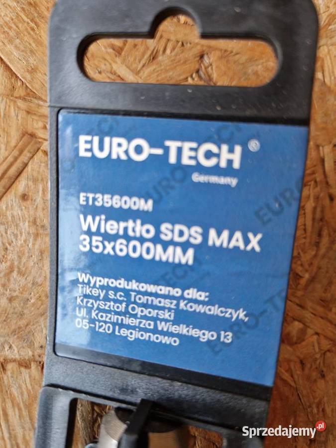 Wiertło SDS 35 x 600 mm do betonu Głogowa