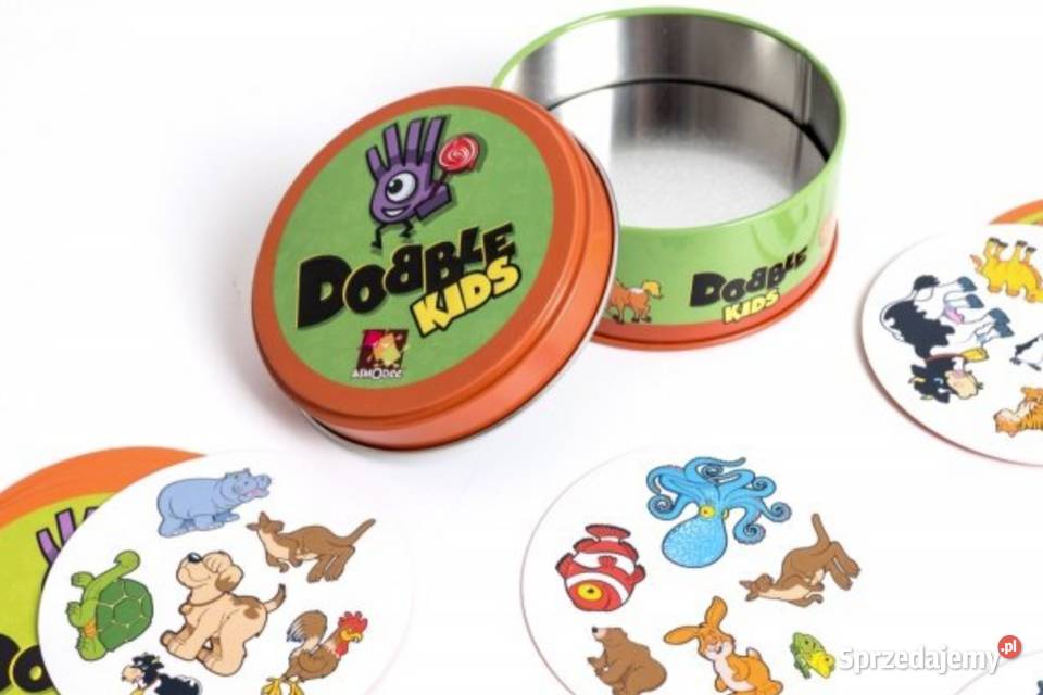 DOBBLE Kids karty dzieci gra karciana rodzinna pełna Częstochowa