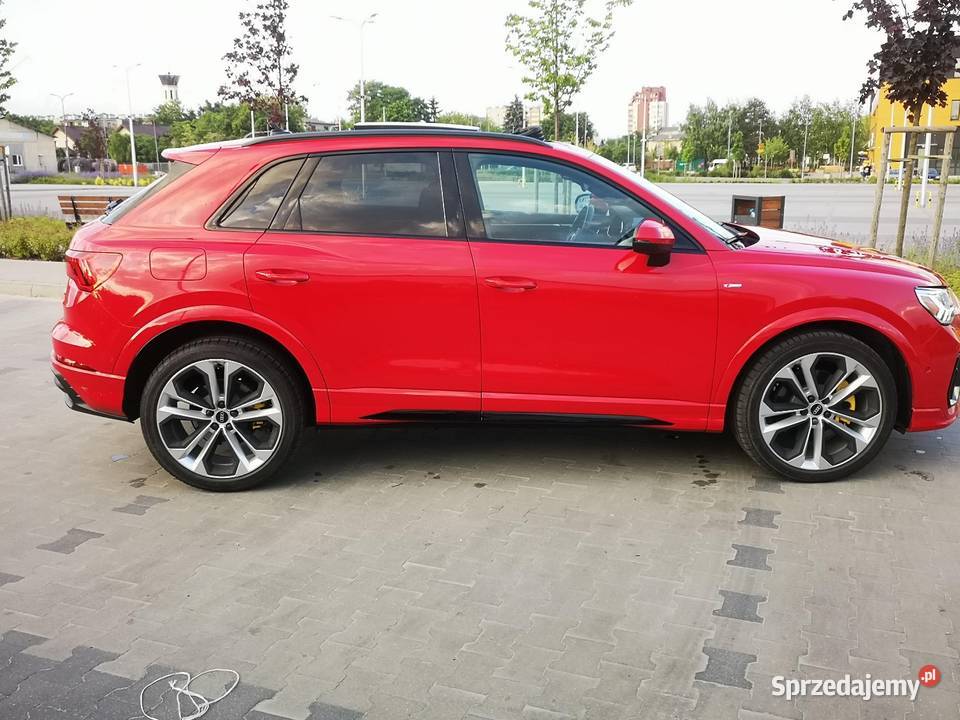 Audi Q3 S line Black automatyczna mazowieckie Piaseczno
