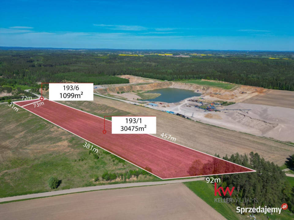 Ogłoszenie działka 31704m2 Giżycko warmińsko-mazurskie