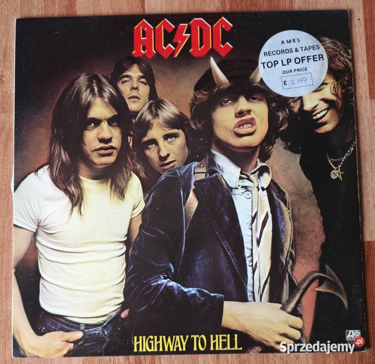 ACDC Highway To Hell Atlantic 1 press UK Płyty i kasety Kraków