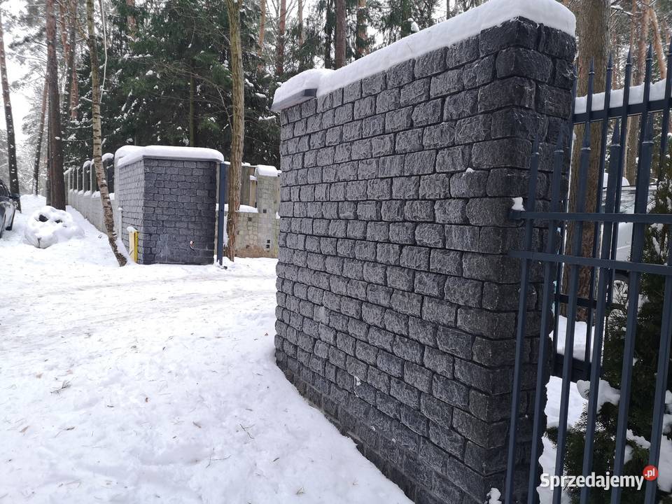 Kostka brukowa granitowa Czarna cięto łupana na mazowieckie Marki