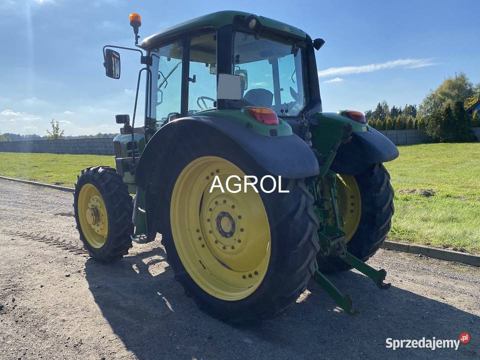 JOHN DEERE 6230 COMFORT 2009r biegi pełzające Biała