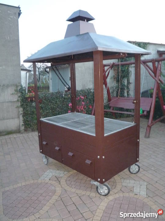 Grill gastronomiczny przemysłowy blacha 6mm Damasławek