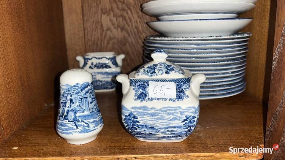 Miska talerz Broadhurst Staffordshire Made in Gdańsk
