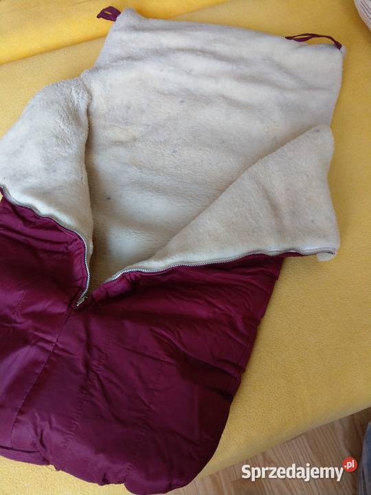 Fusak wełnianyśpiworek do wózka Cieszyn