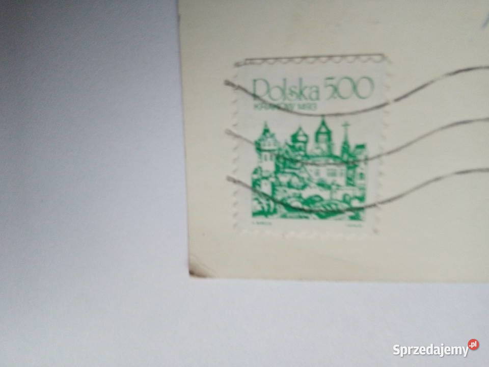 Pocztówka Wisła 1986r Znaczek śląskie