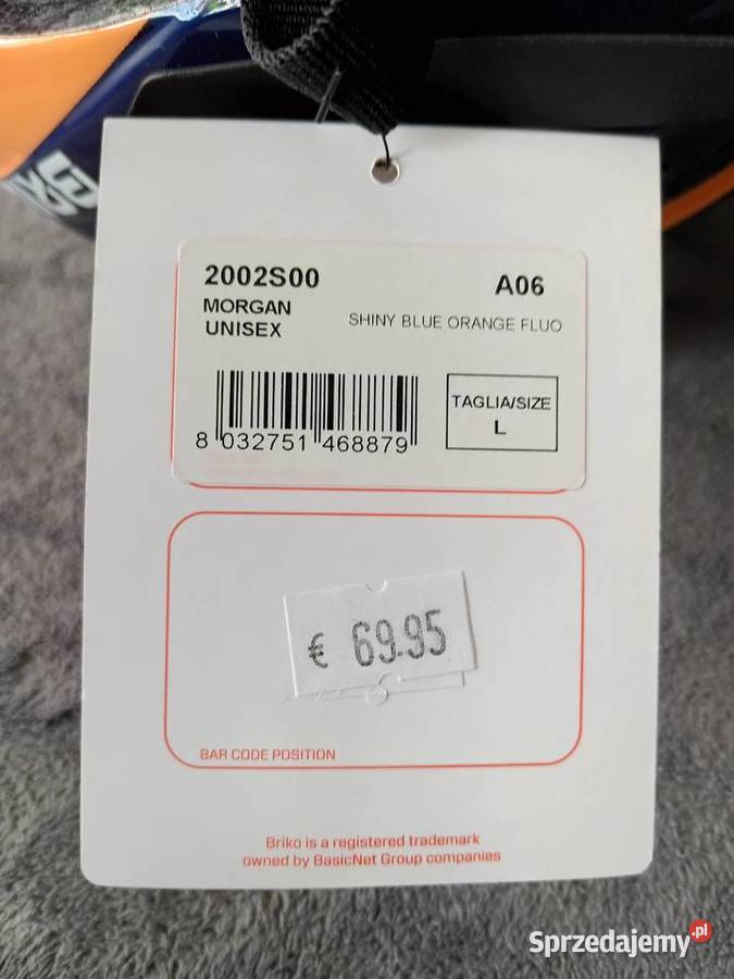 Nowy kask rowerowy BRIKO rozmiar L dolnośląskie Wąsosz