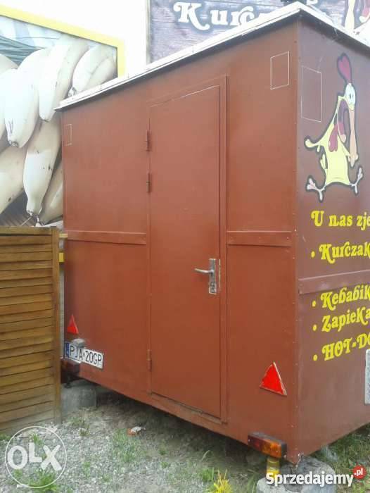 przyczepa gastronomiczna z wyposażeniem Bieruń