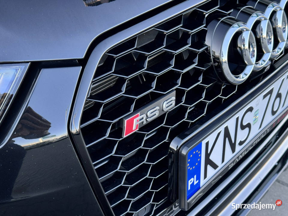 Audi RS6 Avant Performance Salon Polska Rok produkcji 2017 RS6 Węgrzce