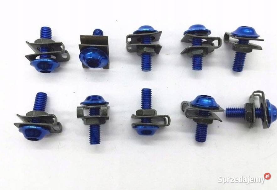 ŚRUBA 10 M6 DO OWIEWKI MOTOCYKLA GRANATOWE Sosnowiec