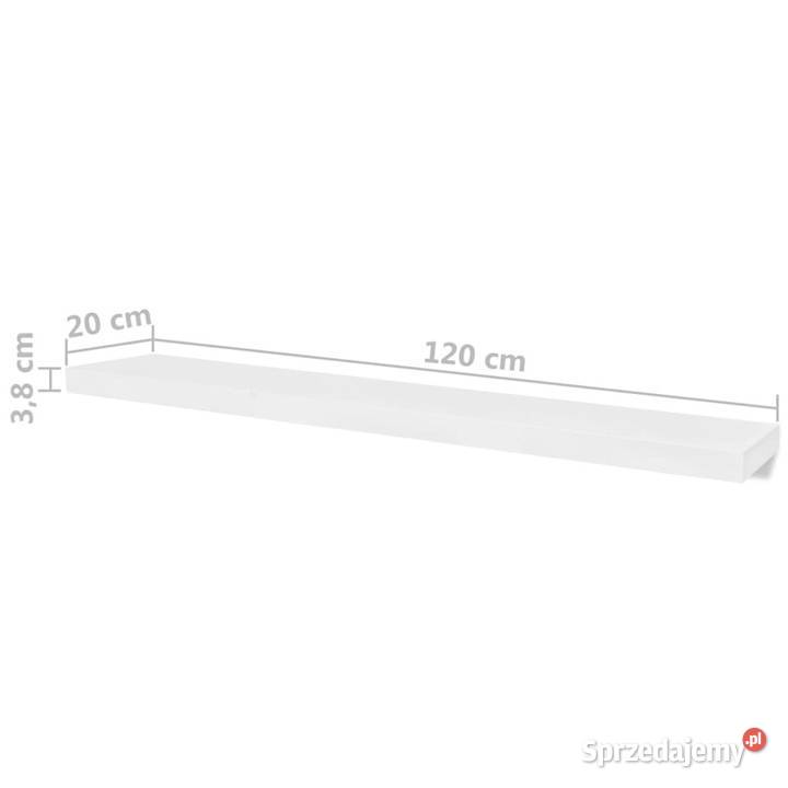 Półki ścienne 4 białe 120 WM276000 mazowieckie Warszawa