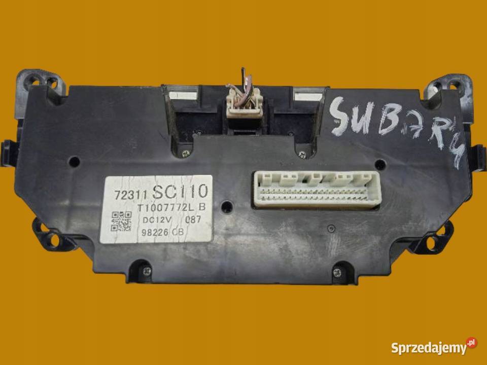 PANEL NAWIEWU 72311SC11 Subaru Forester III Panele sterowania, przełączniki świętokrzyskie