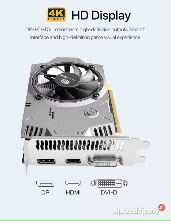 Karta graficzna MILLSE AMD Radeon RX 550 4GB Myślenice