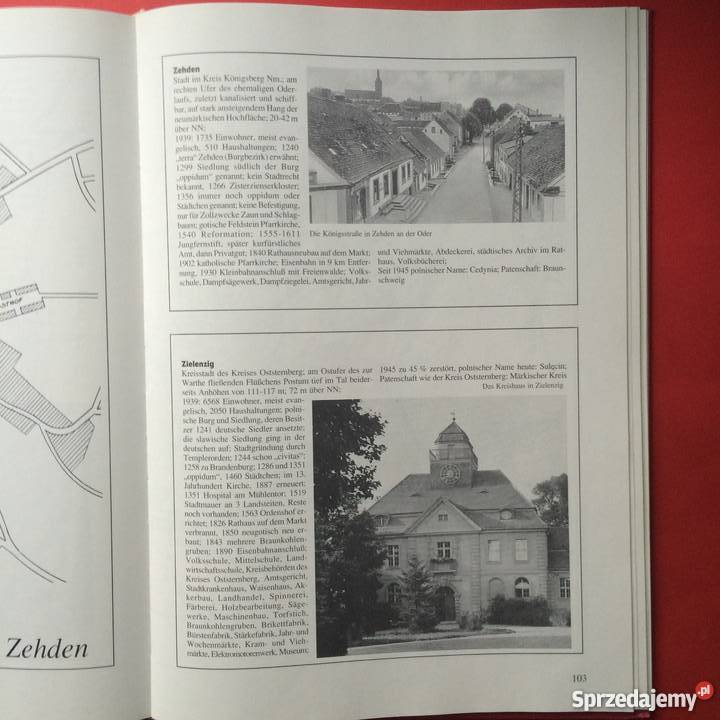 Stdte Atlas Ostbrandenburg zachodniopomorskie Szczecin