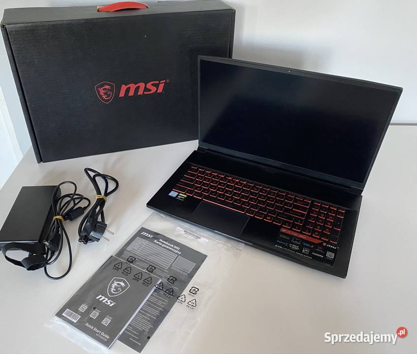 Laptop Gamingowy GF75 Thin 9SC i7gtx165016GB Ostrów Wielkopolski