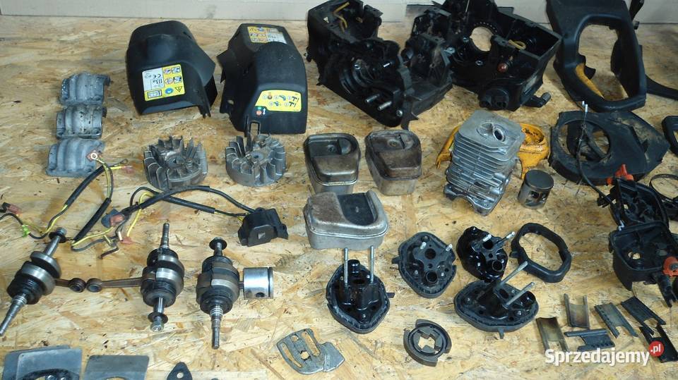 Partner 740 842 części tłok cylinder gaźnik wał Łagów