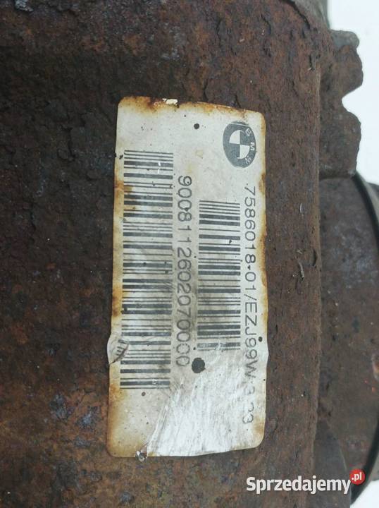 DYFERENCJAŁ MOST TYŁ 30 D 286 7586018 323 Bmw X3 sprzedam