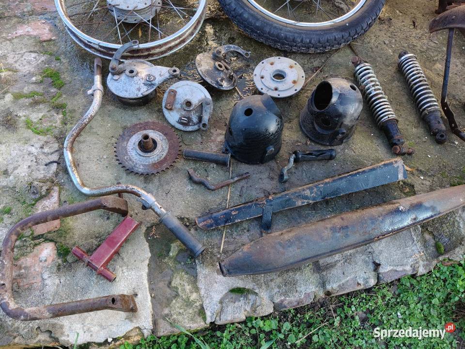 Pakiet części wsk rama wsk zbiornik wsk Hrubieszów sprzedam