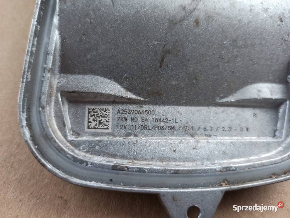 MERCEDES GLC W253 PRZETWORNICA MODUŁ LED osobowe lubuskie Trzciel