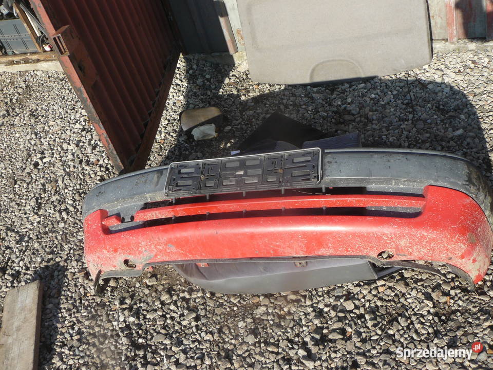 Zderzak przedni przód Opel Astra F 9102 czerwony małopolskie Kraków