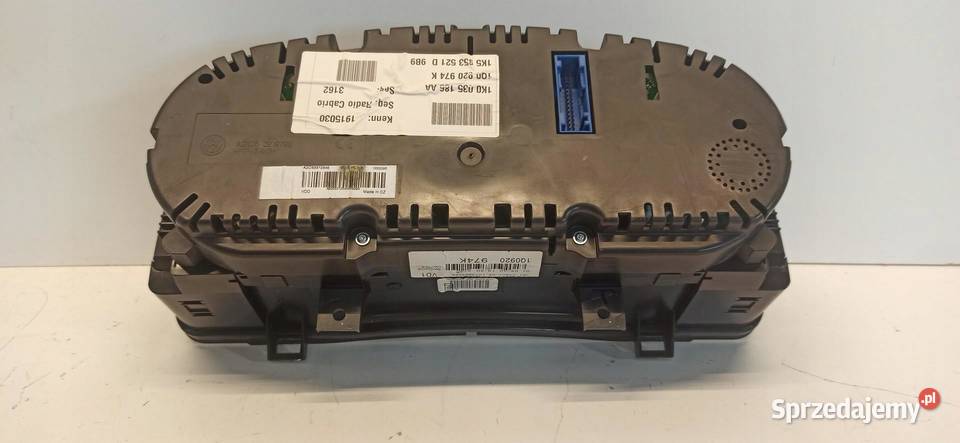 VW EOS LICZNIK ZEGARY MPHKMH ANGLIK 1Q0920974K