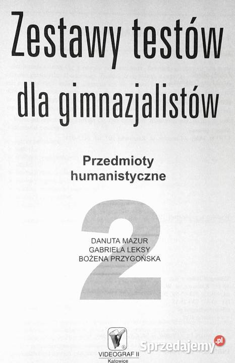 Zestawy testów gimnazjalistów Przedmioty Książki i Podręczniki Chełm sprzedam