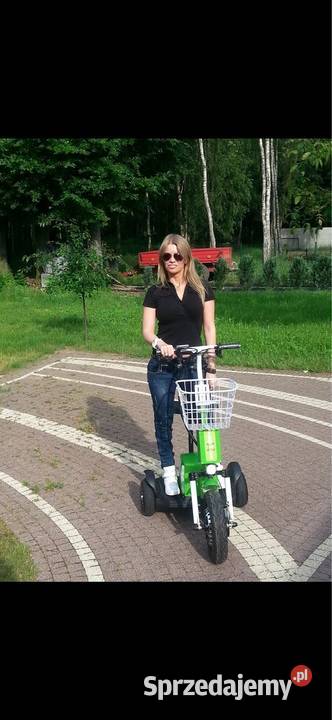 Pojazd trojkowolowy segway