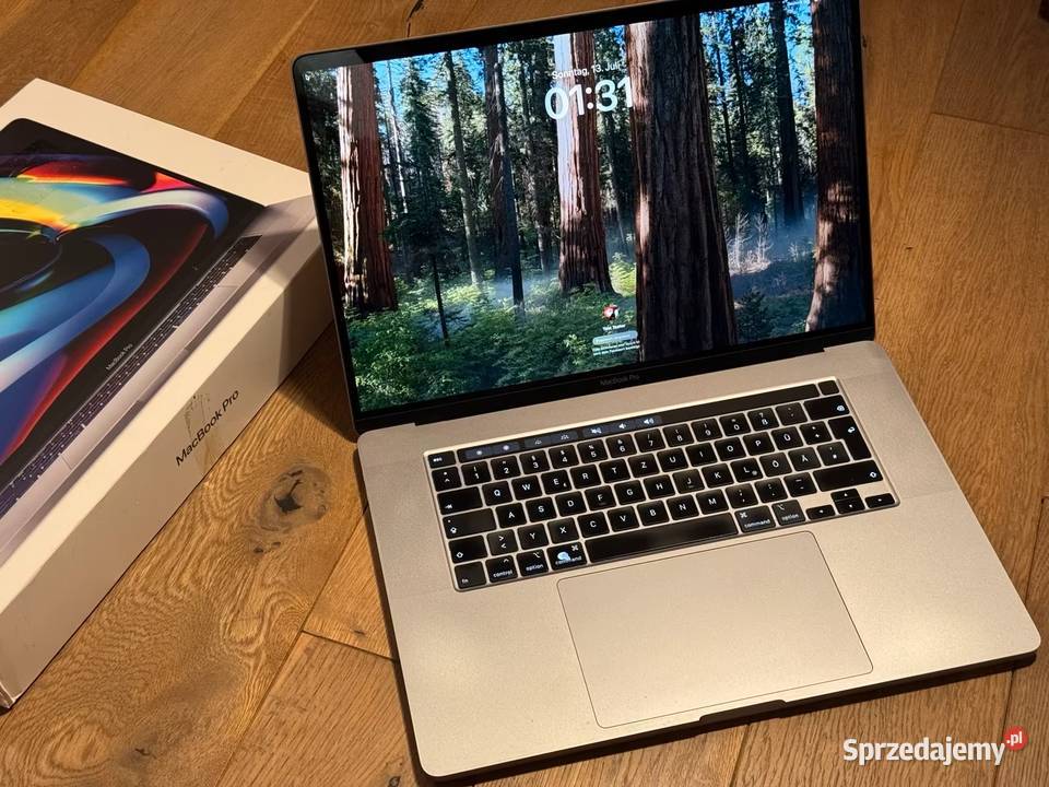 MacBook Pro 16 2019 Intel i9 16 GB RAM 1 TB SSD Zamość