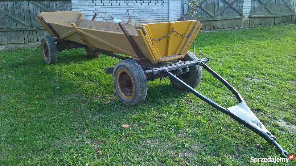 Wóz rolniczy konny do ciągnika Puławy