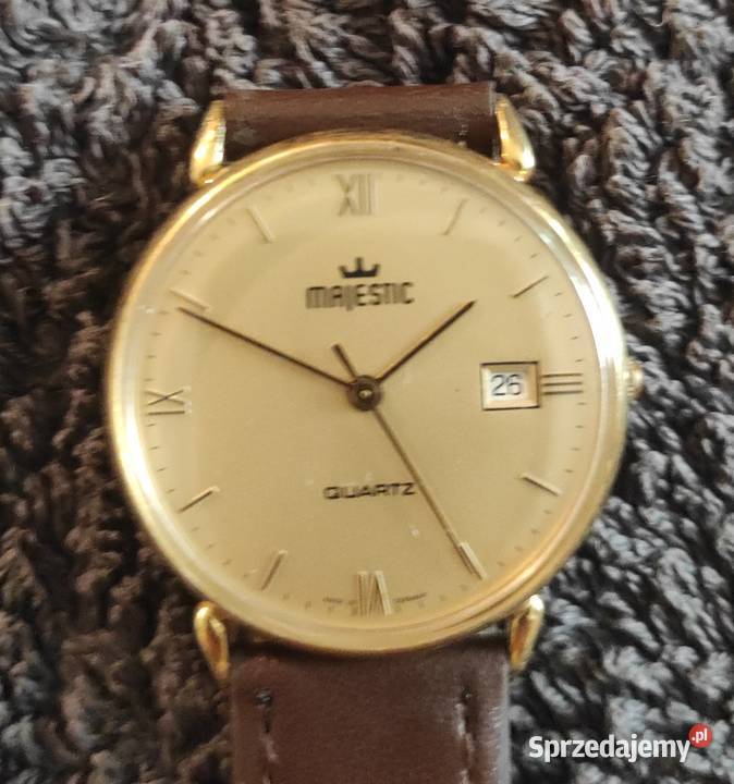 Złoty zegarek Majestic 14K 585 małopolskie