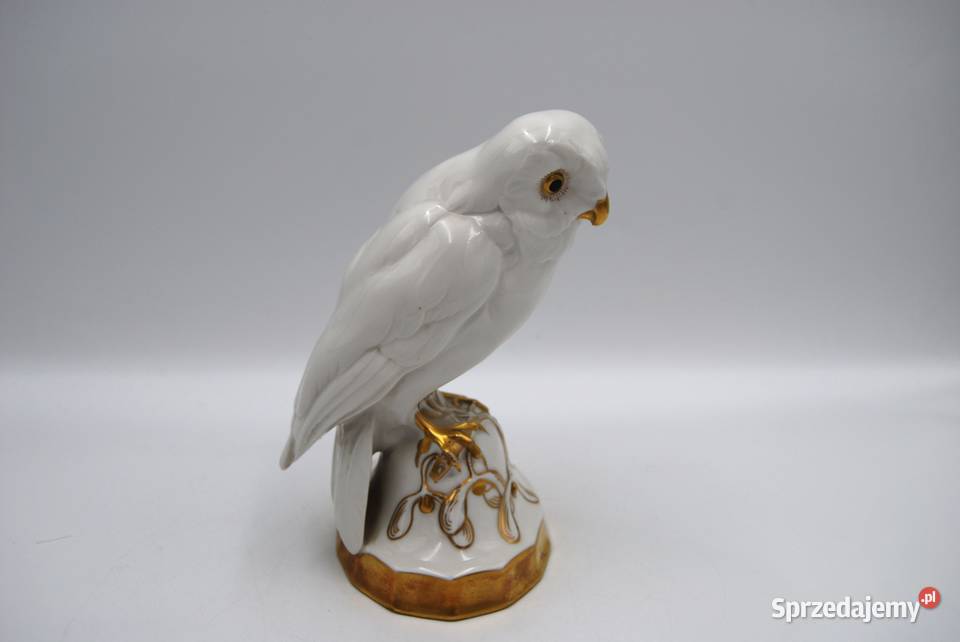 Porcelanowa figura Sowa Puchacz Hutschenreuther wielkopolskie Poznań sprzedam
