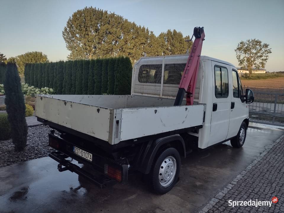 Fiat Ducato Ducato Doka Kiper Gaz LPG Żuraw HDS zachodniopomorskie Stargard