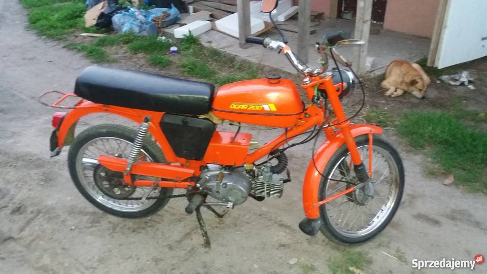 Romet ogar z silnikiem jawki Giżycko