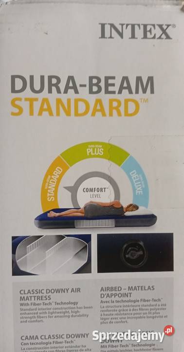 INTEX materac classic z technologią fibertech Miedary sprzedam