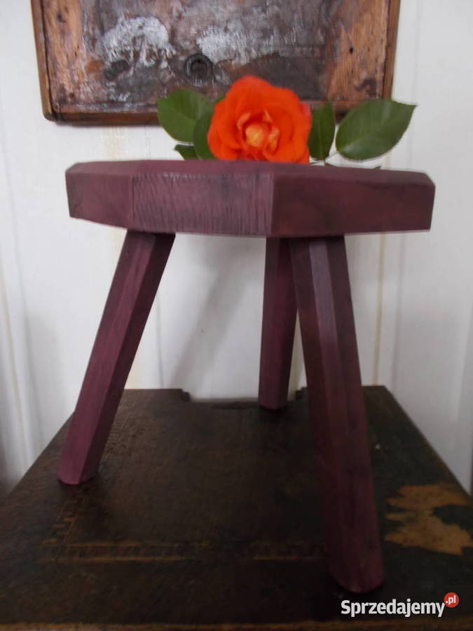 Stary Zydel z DusząLite DrewnoTrójnógVintage Szczecin