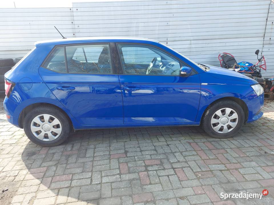 Skoda Fabia 3 III LIFT Kompletne drzwi LEWE Drzwi śląskie