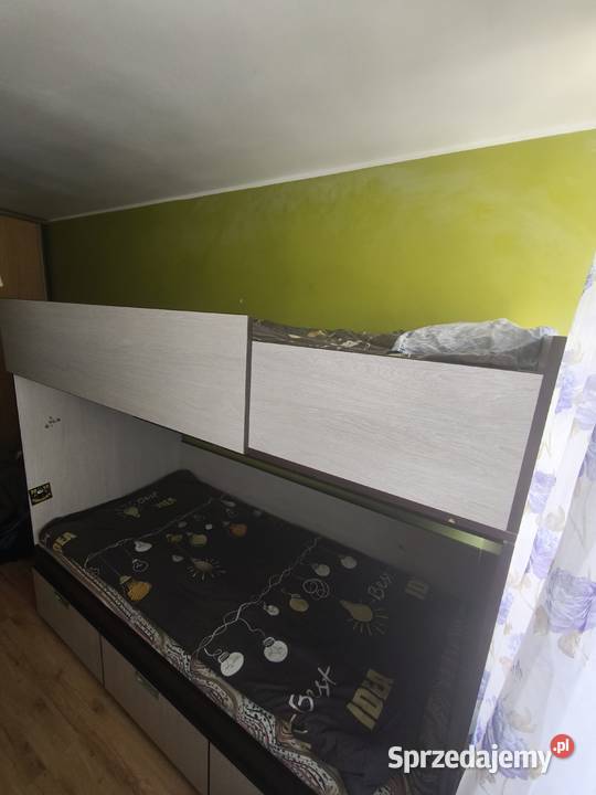 Łóżko piętrowe dziecięce z szufladami i Pokój dziecięcy sprzedam