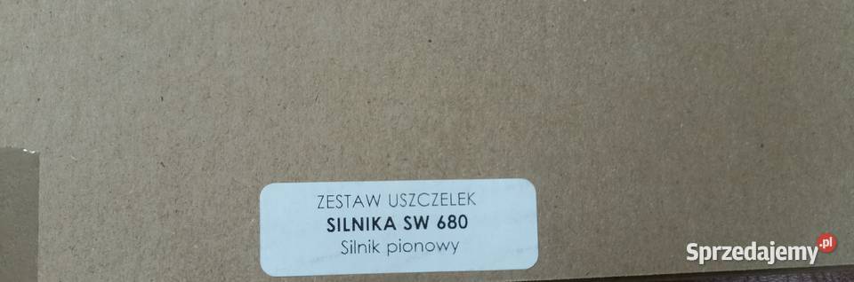 Zestaw uszczelek SW680 pionowy Silnik i osprzęt Mielec sprzedam